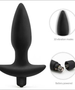 Plug cắm hậu môn kèm trứng rung