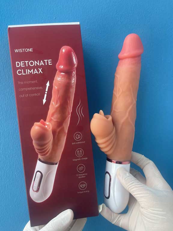 Dương Vật Rung Thụt Liếm Detonate Climax