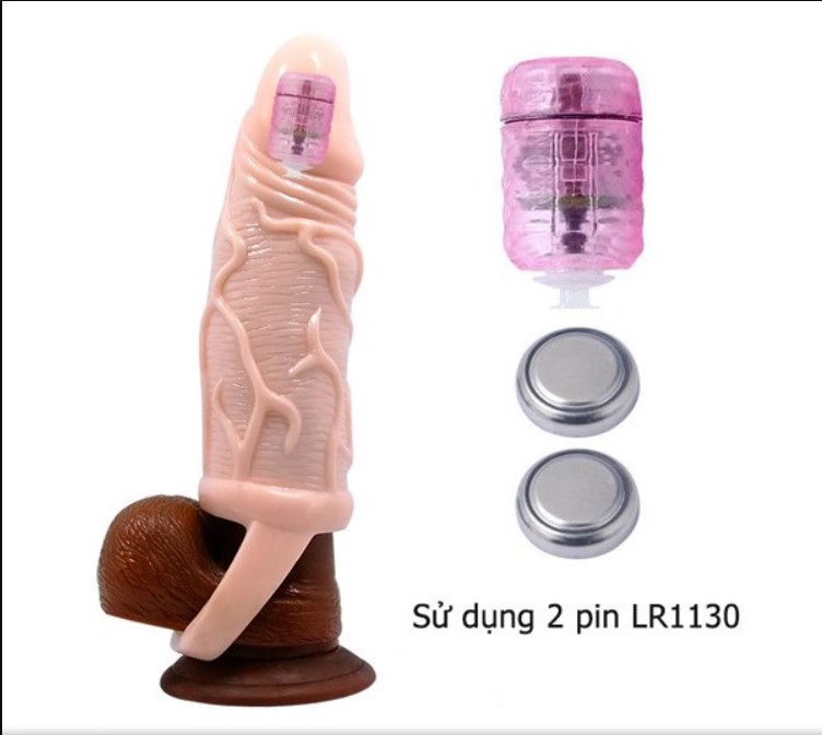 Bao cao su đôn dên rung có quai đeo