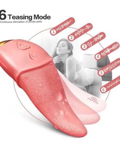 Lưỡi rung mini phát nhiệt đa chế độ Tongue Vibrator
