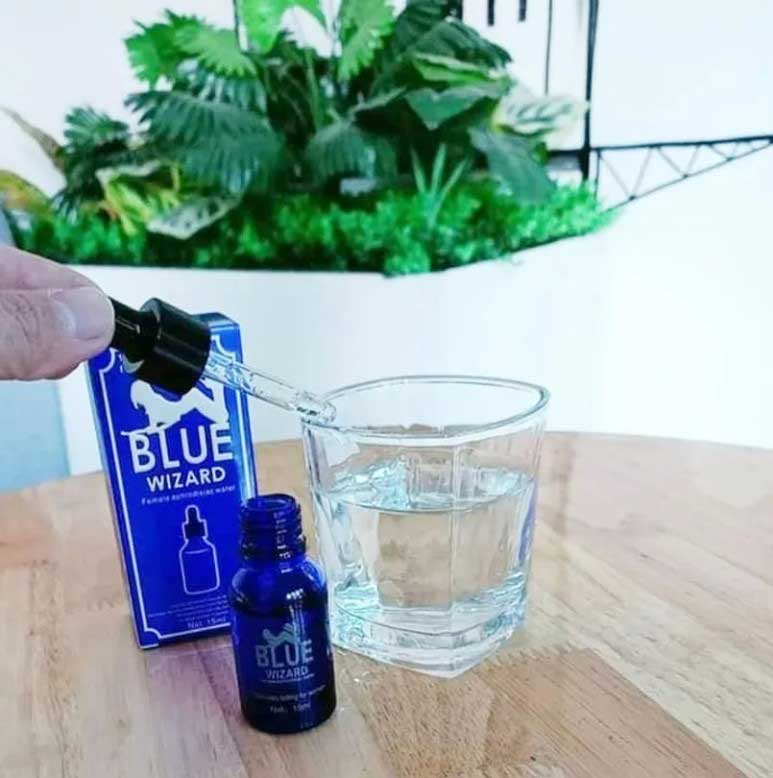 Nước hỗ trợ tăng hưng phấn cho nữ Blue Wizard