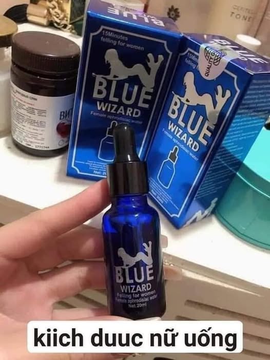 Nước hỗ trợ tăng hưng phấn cho nữ Blue Wizard